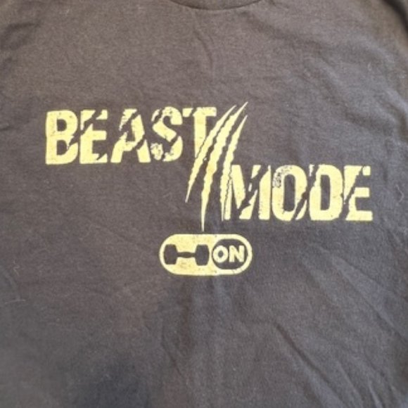 🍁 NWOT Beast Mode Tee Shirt | Size S - Picture 2 of 4